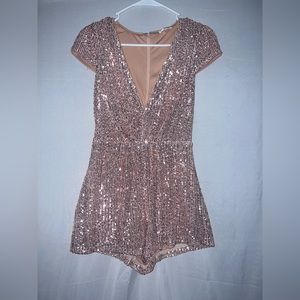 Rose Gold Romper